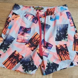 Surf Society medium men's swim Trunks